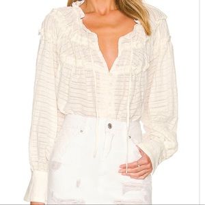 NWT Free People Hailey Blouse